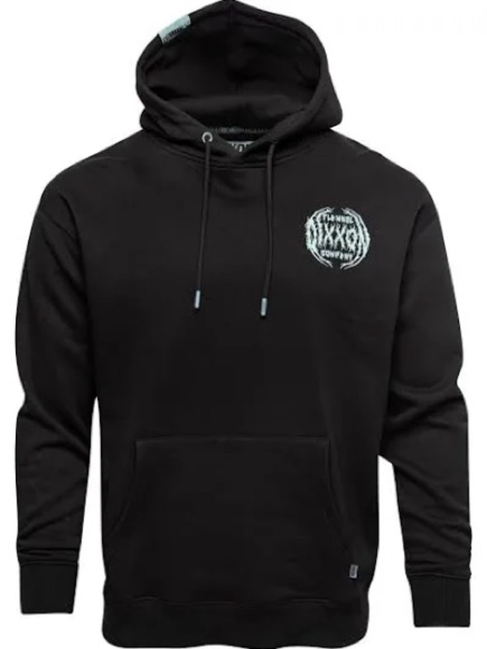 Dixxon Mens Black Pullover Hoodie Medium NWT